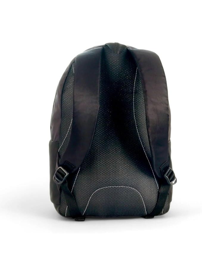 FORCE Basic Backpack Black/Red front zip unisex backpack - Image 5